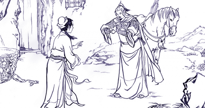 Vương Bảo Xuyến và Tiết Nhân Quý. (Ảnh: Shen Yun)